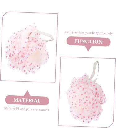 NOLITOY 4 Pcs Bath Ball - Exfoliating Loofahs for Body Skin Cleaning | Shower Scrubber & Bathing Tool - Buy Online on SooperMarket.com