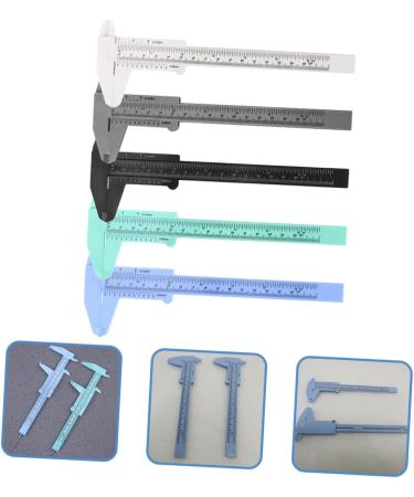 WOFASHPURET Microblading Ruler 5pcs Eyebrow Measuring Ruler Eyebrow Tools Makeup Tools Measuring Tool Wen Wan Eyebrow Card Student - Buy Online on SooperMarket.com