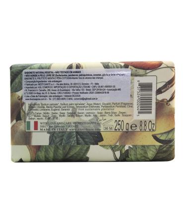 Nesti Dante Il Frutteto Purifying Soap - Mint & Quince Pear | 250g | International Shipping Available - Buy Online on SooperMarket.com