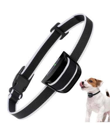 Jewyow Small Dog Bark Collar Rechargeable Anti Bark Collar Harmless Bark Collar for Small Dogs Anti Bark Collars for Dogs Training with 7 Adjustable Sensitivity No Shock Beep Vibration Mode Black
