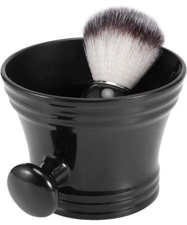 Alvinlite Beard Brush - Portable Travel Shaving Brush & Soap Dish for Men's Beard Care | Ideal Facial Cleaning Tool - Buy Online on SooperMarket.com