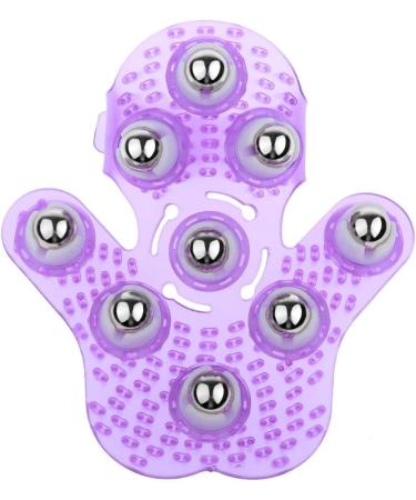 MagiDeal 6x Massage Gloves with 9 Rotating Balls - Full Body Massager for Ultimate Relaxation | International Shipping Available - Buy Online on SooperMarket.com