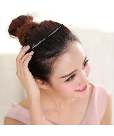6PCS Strong Hold French Twist Hair Combs Slides Set for Women - Black - Buy Online on SooperMarket.com