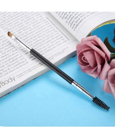 Salmue Double-Sided Eyebrow Pin & Brush Set | Eyebrow Comb & Spiral Lash Brush for Precision Grooming - Buy Online on SooperMarket.com