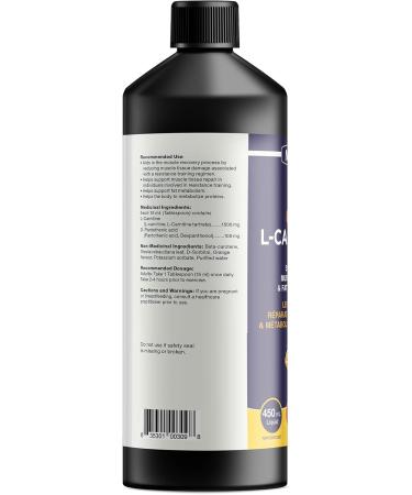 Maxion L-Carnitine 1500mg with Vitamin B5 to Aid in Muscle Recovery After Exercise Orange Flavour 450 mL (1) - Buy Online on SooperMarket.com
