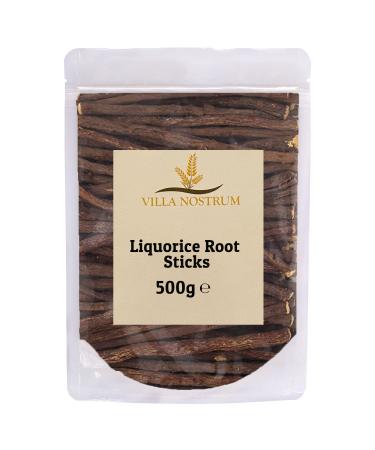 Liquorice Root Sticks 500g by Villa Nostrum
