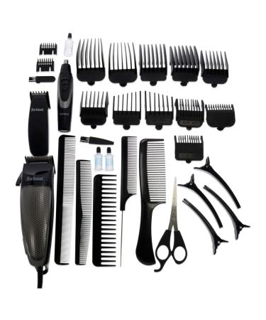 30 Piece Deluxe Pro Clipper & Grooming Kit | Stainless Steel Blades | International Shipping Available - Buy Online on SooperMarket.com