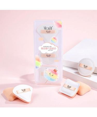 Verdant Touch Makeup Puff Powder Puff Makeup Sponge Skin-Friendly Face Puff for Salon Home Travel Round Bagged - Buy Online on SooperMarket.com