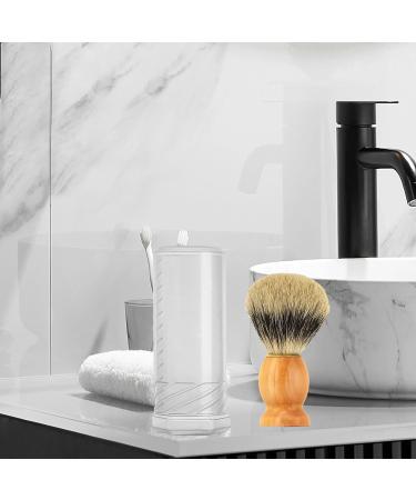 F Fityle Shaving Brush Travel Case - Practical Beard Brush Holder Stand Gift for Festivals & Friends | Ideal for International Shipping - Buy Online on SooperMarket.com