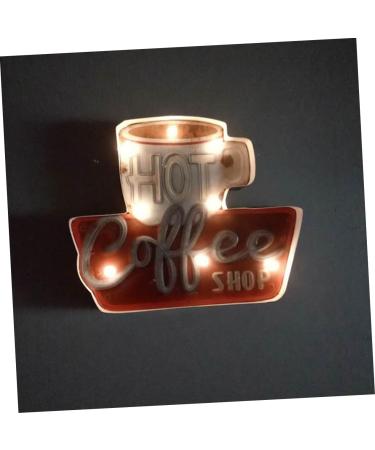 OSALADI Emblems Store Led Light Creative Light Sign Led Wall Light The Sign Wall Decoration Coffee - Buy Online on SooperMarket.com