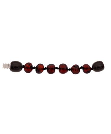 Amberalia Baltic Amber 2" Extension for Necklace or Bracelet- Polish Cherry