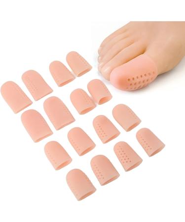 LBEC Big Toe Sleeves - ML Size 8 Pairs Silicone for Hammer Toe, Ingrown Toenails - Toe Scrubbing - Buy Online on SooperMarket.com
