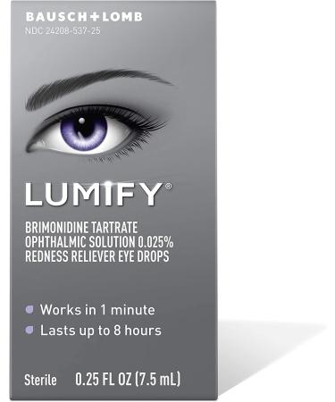 Lumify Redness Reliever Eye Drops 0.08 Ounce Pack of 4