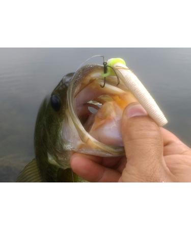 Real Fish Sink-O-Ring for Yamamoto Senko Worms | Soft Baits Rig O-Ring Tool | 3/8 inch Black - Buy Online on SooperMarket.com