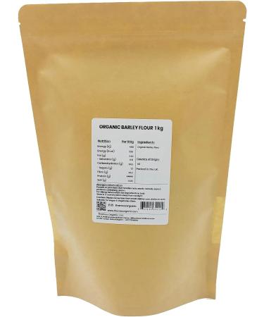 Thames Organic 1kg Organic Barley Flour - Non-GMO, High Fiber & Nutrients, Ideal for Baking/Cooking - Buy Online on SooperMarket.com
