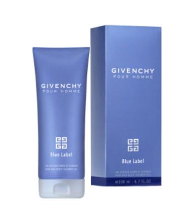 Blue Label Pour Homme by Givenchy Hair & Body Shower Gel 200ml