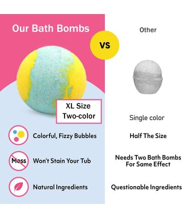 Puppy Toy Surprise Kids Bath Bombs 12 Pcs Set - Handmade Colorful Fizzies for Bubble Bath - Perfect Birthday/Christmas Gift for Girls and Boys - Buy Online on SooperMarket.com