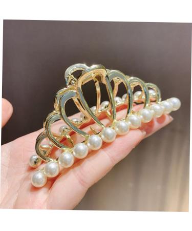 Beavorty 2pcs Golden Metal Hair Clips - Korean Vintage Hair Accessories - Buy Online on SooperMarket.com