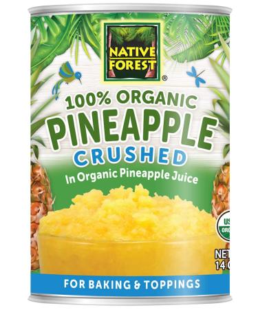 Native Forest Organic Pineapple Crushed, 14 Ounce Cans (Pack of 6)