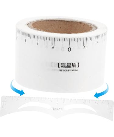 HAPINARY 1 Roll Eyebrow Measuring Tool Eye Brow Measuring Eyebrow Shaper Measuring Eyebrow Ruler Stickers Pvc - Buy Online on SooperMarket.com