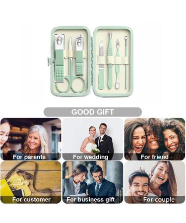 High-Quality Manicure Set for Men & Women - Portable Nail Care Kit with Travel Case | Perfect Gift for Grooming & Parties - Buy Online on SooperMarket.com