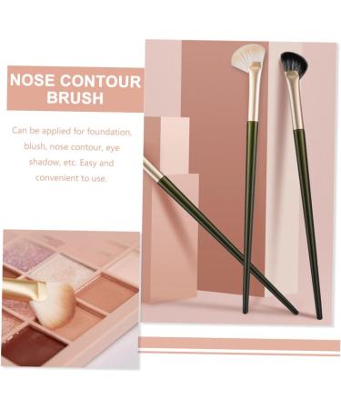Baluue 16 Pcs Nose Shadow Brush Makeup Accessory Flat Concealer Brush Nose Makeup Brush Small Concealer Brush Angled Brush Eye Shadow Brush Contour Brush Makeup Tool Angled Cosmetic Brush - Buy Online on SooperMarket.com