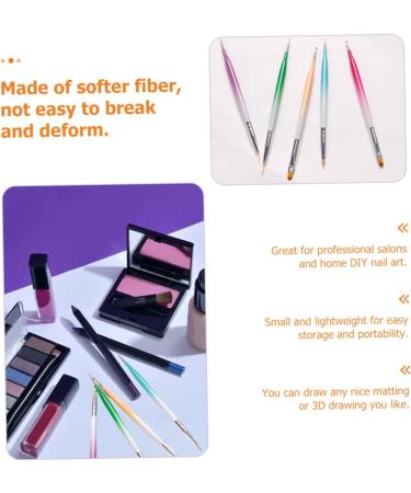 minkissy 4 Sets Nail Pen Carved Aluminum Painting Pen - Buy Online on SooperMarket.com