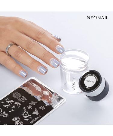 NEONAIL Silver Stamping Gel 4ml - Premium Silver Nail Art Gel for Stunning Designs - International Shipping Available - Buy Online on SooperMarket.com
