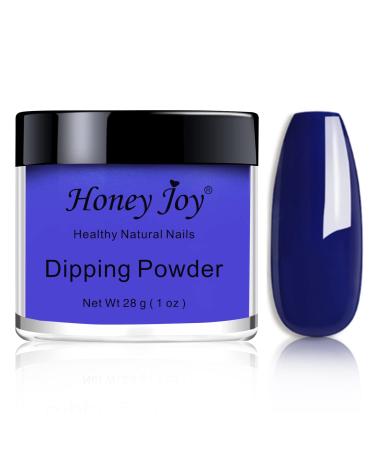 Honey Joy Dark Purple Very Fine Nail Dip Dipping Powder Acrylic Color Pigment Powders 1oz (HJ-ND064B-WD3)