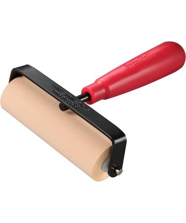 Speedball Deluxe 4-Inch Soft Rubber Brayer for Printmaking and Craft Projects - Buy Online on SooperMarket.com