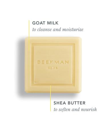 Beekman 1802 Goat Milk Soap Bar Lump of Gold - 8 oz - Nourishing, Moisturizing, and Sparkling - Ideal for Sensitive Skin - Cruelty-Free - Buy Online on SooperMarket.com