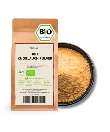 Kamelur Organic Garlic Powder - 200g - Garlic powder from organic farming - ORGANIC Garlic in biodegradable packaging