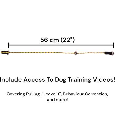Handmade 4mm EQ K9 Slip Collar for Dog Training - Chrome Limiter, Strap Handle - L (56cm) - Buy Online on SooperMarket.com