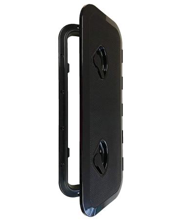 SEAFLO Marine Deck Access Hatch & Lid - (24" x 9.5") (Black)