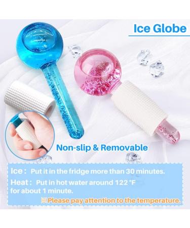 Kalevel Beauty Ice Roller & Gua Sha Set | Face Massager for Anti-Aging Migraine Relief & Skin Care | International Shipping Available - Buy Online on SooperMarket.com