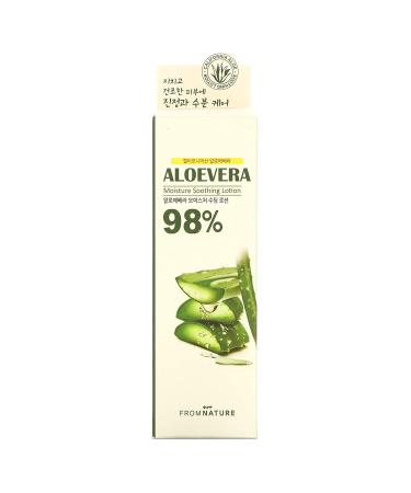 FromNature Aloe Vera 98% Moisture Soothing Lotion - 125ml | Hydrating Skin Care - Buy Online on SooperMarket.com