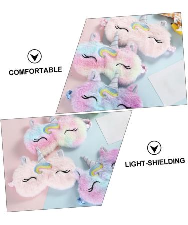 3pcs Unicorn Eye Patch Set - Travel and Sleeping Eye Mask, Animal Eye Shades and Blindfold for Chrismas Gifts - Buy Online on SooperMarket.com