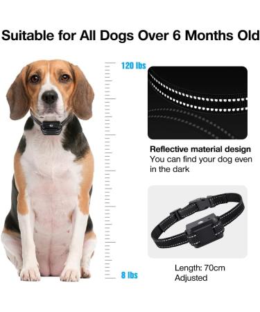 Anti Barking Dog Collars Citronella Spray Dog Collar Automatic Recognition Dog Barking Collar Anti Bark Collar for Small Medium Large Dogs Safety Harmless Dog Training Collar Stop Barking Collars Black - Buy Online on SooperMarket.com