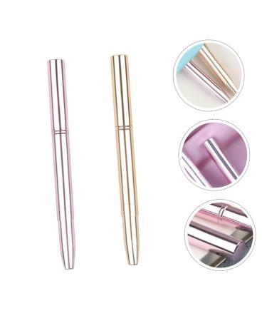 NOLITOY Double Ended Lip Brush Set - 4 Pcs Makeup Brushes for Women - Essential Concealer & Lipstick Tools - Assorted Colors - Buy Online on SooperMarket.com