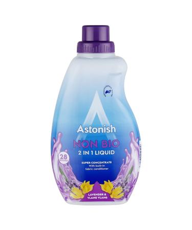 Astonish C3360 Lavender and Ylang Ylang Non Bio Laundry Liquid 840 ml Magnolia Ylang Ylang Lavender Peony 840 ml
