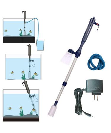 LONDAFISH Electric Fish Tank Vacuum Cleaner Syphon Operated Gravel Water Filter Cleaner Sand Washer