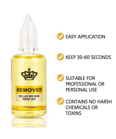 Fast Acting Tape in Extension Remover - Hair Extensions & Wig Glue Adhesive Remover - 1 Bottle - Buy Online on SooperMarket.com