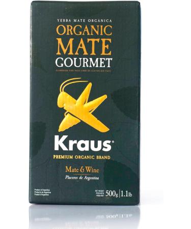 Gourmet Organic Yerba Mate Kraus Bio Mate 500g - Low Dust Content | Premium Quality - Buy Online on SooperMarket.com