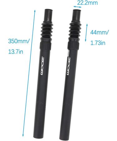 DJC Suspension Seatpost Shock Absorber for City Bike MTB 28.6mm*350mm - Straight Pillar, Headless Seat Post - Measure Diameter Before Purchase - Buy Online on SooperMarket.com
