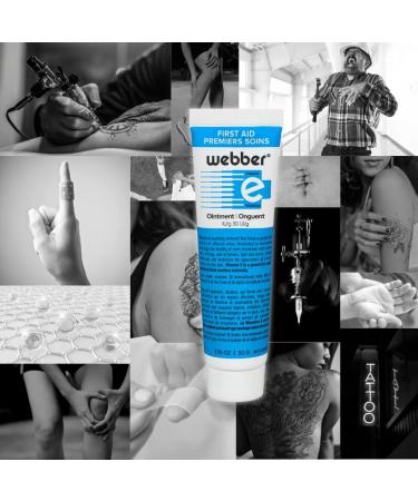 Webber Natural First Aid Ointment Protects against Infections and Provides fast healing with Vitamin E to fight Scars from Cesarean and Cuts Burns from Tattoos Wrinkles Acne and Very Dry Skin - 50g - Buy Online on SooperMarket.com