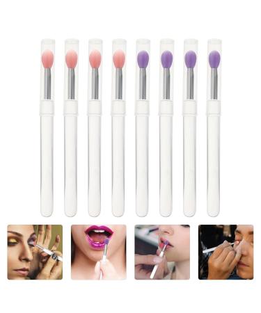 40 Pcs Silicone Lip Brush Set - Lip Mask & Eyeshadow Applicator - Assorted Colors for Perfect Makeup - Buy Online on SooperMarket.com