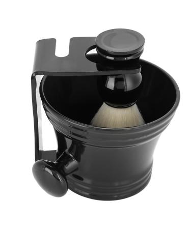 Wallfire 3-in-1 Shaving Brush Set with Stand & Bowl - Premium Men's Shaving Tools for a Luxurious Grooming Experience - Buy Online on SooperMarket.com