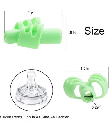 Silicone Pencil Handle - 6 Pack Writing Aid for Kids | Queta Posture Correction Grip - Buy Online on SooperMarket.com
