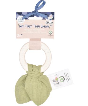 Buy Tikiri Teething Ring 8597011 - Green Grasping Toy for Babies 0+ Months | International Shipping Available - Buy Online on SooperMarket.com