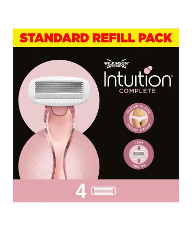 Wilkinson Sword Wilkinson Sword Intuition Complete 4 Women's Hair Removal Blades Refills